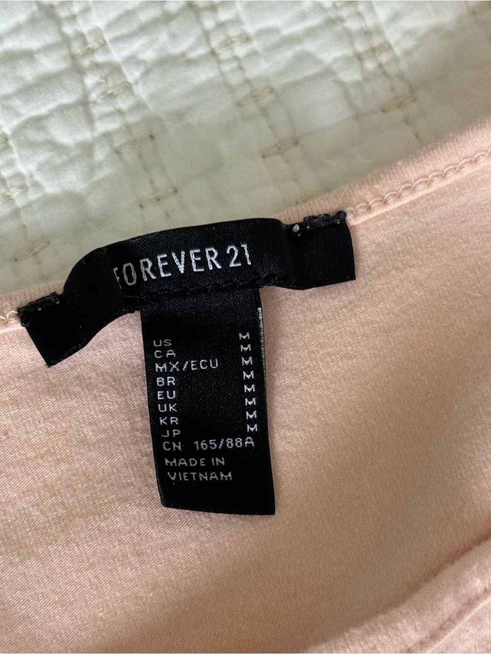 Zara Knit Wrap Tie Cardigan Sweater peachy pink Medium - Picture 7 of 7